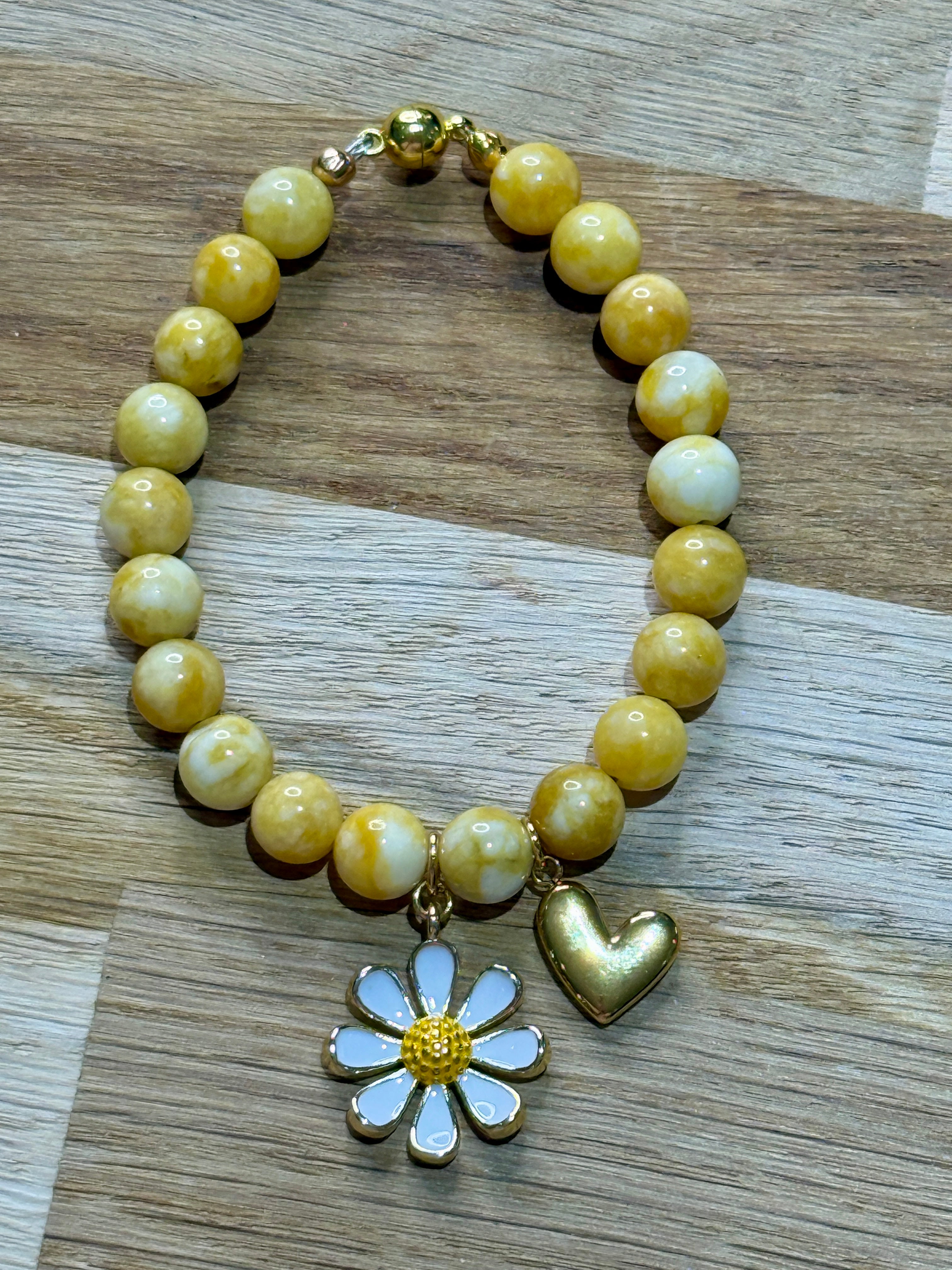 Bracelet-agate-jaune-marguerite